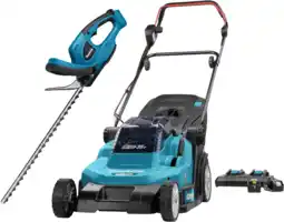Coolblue Makita DLM432PT incl. 5,0 Ah Accu (2x) + Makita DUH523Z aanbieding
