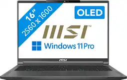 Coolblue MSI Creator A16 AI+ A3XVFG-229NL QWERTY aanbieding