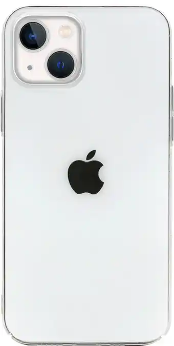 Coolblue BlueBuilt Soft Case Apple iPhone 13 Back Cover Transparant aanbieding