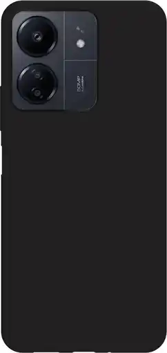 Coolblue Just in Case Soft Design Xiaomi Redmi 13C Back Cover Zwart aanbieding