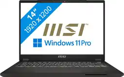 Coolblue MSI Commercial 14 H A13MG vPro-098NL QWERTY aanbieding