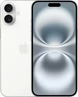 Coolblue Apple iPhone 16 Plus 256GB Wit aanbieding
