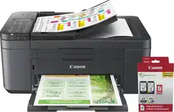 Coolblue Canon PIXMA TR4755i + 1 set extra cartridges + fotopapier aanbieding
