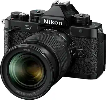 Coolblue Nikon Z f + NIKKOR 24-70mm f/4 aanbieding