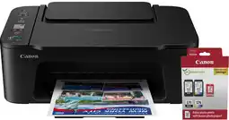 Coolblue Canon PIXMA TS3750i + 1 set extra cartridges + fotopapier aanbieding
