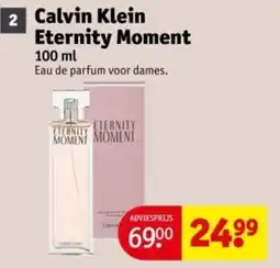 Kruidvat Calvin klein eternity moment aanbieding