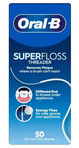 De Online Drogist Oral-B Superfloss Regular Threader 1ST aanbieding