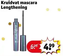 Kruidvat Kruidvat mascara lengthening aanbieding