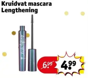 Kruidvat Kruidvat mascara lengthening aanbieding