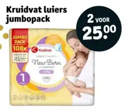 Kruidvat Kruidvat luiers jumbopack aanbieding