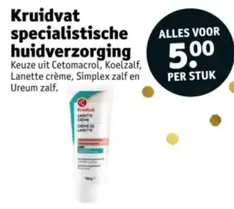 Kruidvat Kruidvat specialistische huidverzorging aanbieding