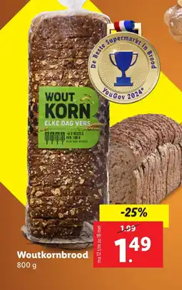 Lidl Woutkornbrood aanbieding