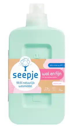 De Online Drogist Seepje Wasmiddel Wol & Fijn 1LT aanbieding