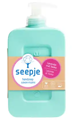 De Online Drogist Seepje Handzeep Lavendel Tonka 300ML aanbieding