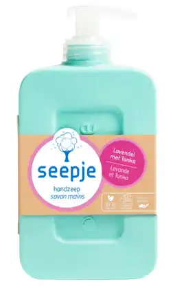 De Online Drogist Seepje Handzeep Lavendel Tonka 300ML aanbieding