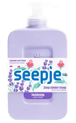 De Online Drogist Seepje Handzeep Lavendel Tonka 300ML aanbieding