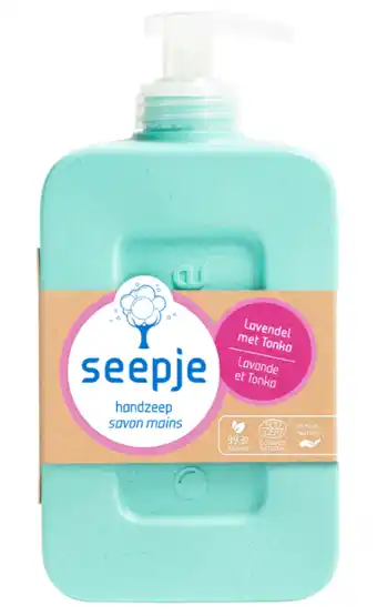 De Online Drogist Seepje Handzeep Lavendel Tonka 300ML aanbieding