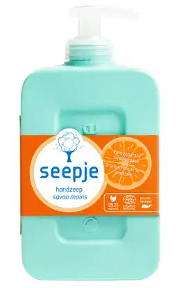 De Online Drogist Seepje Handzeep Sinaasappel 300ML aanbieding