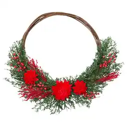 IKEA Torka Krans, rood/groen aanbieding