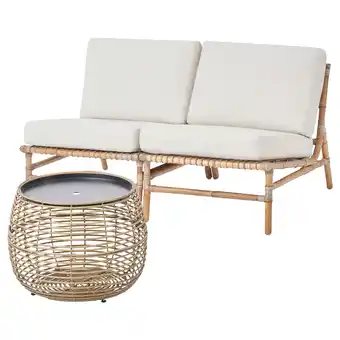 IKEA TvarÖ Loungeset 2-zits, bruin/frösön/duvholmen beige aanbieding