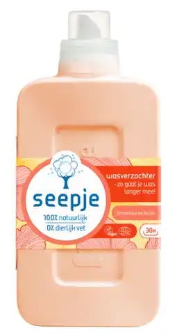 De Online Drogist Seepje Wasverzachter Sandelhout Perzik 750ML aanbieding