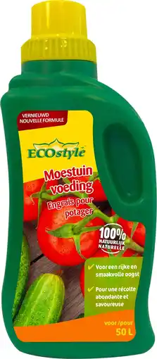 Intratuin ECOstyle moestuin voeding 500 ml aanbieding