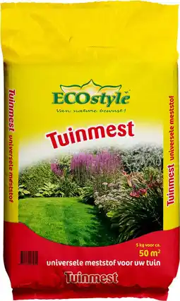 Intratuin ECOstyle tuinmest 5 kg aanbieding