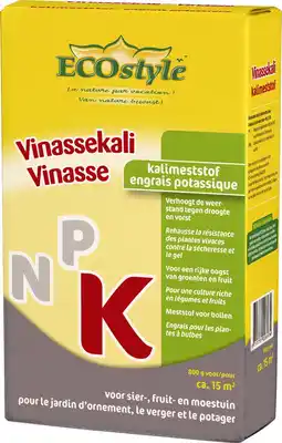 Intratuin ECOstyle vinassekali (K) 800 g aanbieding