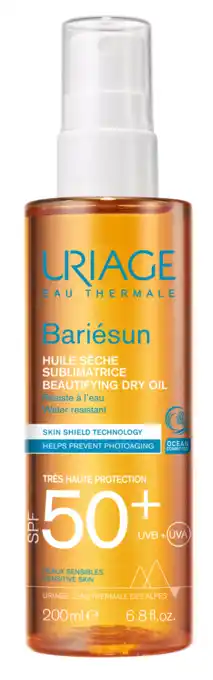 De Online Drogist Uriage Bariésun SPF50+ Beautifying Dry Oil 200ML aanbieding