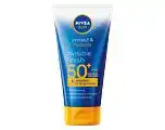 De Online Drogist Nivea Sun Protect & Hydrate Invisible Finish Zonnemelk Spf 50+ 150ML aanbieding