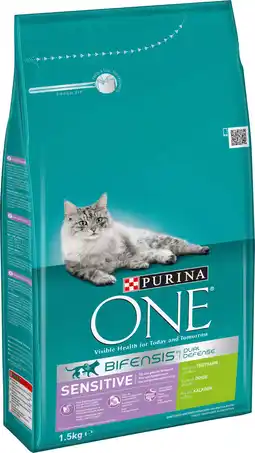 Intratuin Purina One Adult Sensitive Kalkoen 1,5 g aanbieding