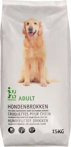 Intratuin Intratuin hondenbrokken adult 15 kg aanbieding