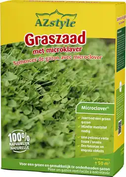 Intratuin Ecostyle graszaad met microklaver 1 kg aanbieding