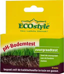 Intratuin ECOstyle pH bodemtest 8 stuks aanbieding