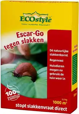 Intratuin ECOstyle Escar-Go tegen slakken 2,5 kg aanbieding