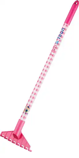Intratuin Fien & Teun kinder tuinhark roze 72 x 16 x 6 cm aanbieding