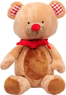 Intratuin Bambolino Toys knuffel Fien & Teun meneer beer bruin 17 x 13 x 30 cm aanbieding