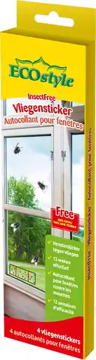 Intratuin Ecostyle vliegensticker 4 st aanbieding