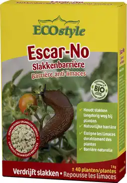 Intratuin Ecostyle Escar-No Slakkenbarrière 1 kg 5,5 x 15 x 19 aanbieding
