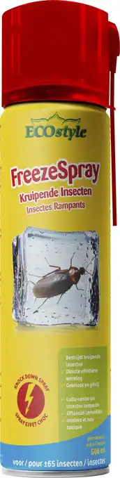 Intratuin Ecostyle kruipende insecten freezespray 500 ml aanbieding