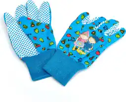 Intratuin Fien & Teun kindertuinhandschoen blauw aanbieding