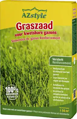 Intratuin Ecostyle graszaad versterk 1 kg aanbieding