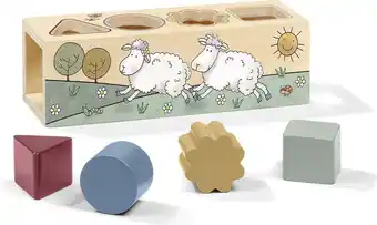 Intratuin Bambolino Toys vormenstoof Fien & Teun 5,5 x 19,5 x 3,5 cm aanbieding