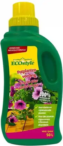 Intratuin Ecostyle potplantenvoeding 500 ml aanbieding