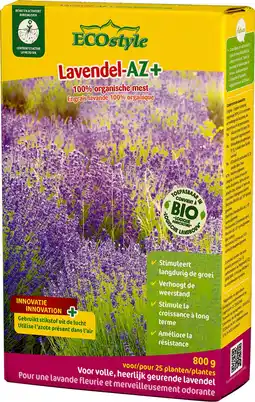 Intratuin Ecostyle organische mest lavendel AZ 800 g aanbieding