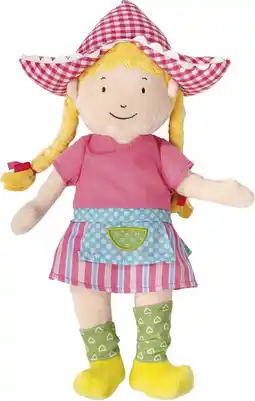 Intratuin Bambolino Toys knuffel Fien & Teun fien roze 17 x 10 x 35 cm aanbieding