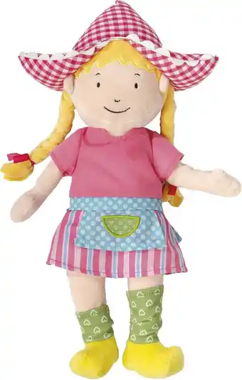Intratuin Bambolino Toys knuffel Fien & Teun fien roze 17 x 10 x 35 cm aanbieding