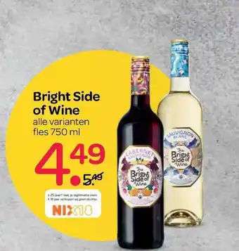 Spar Bright Side Of Wine aanbieding