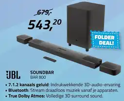 Obbink JBL soundbar aanbieding