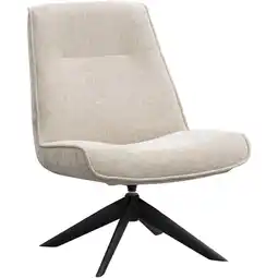 Leen Bakker Fauteuil Nora - taupe - Leen Bakker aanbieding